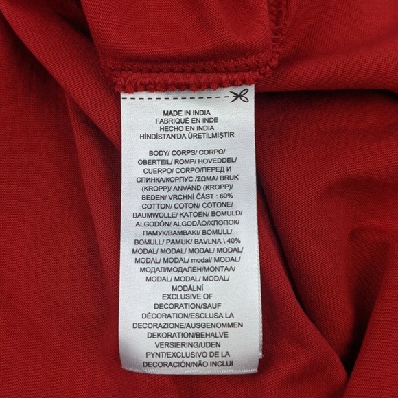 (NWT) Lauren Ralph Lauren Women's Red V-Neck Lace/Crochet Top Plus Size 2X - Picture 12 of 12